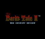 Destiny Knight - NES - Title Screen